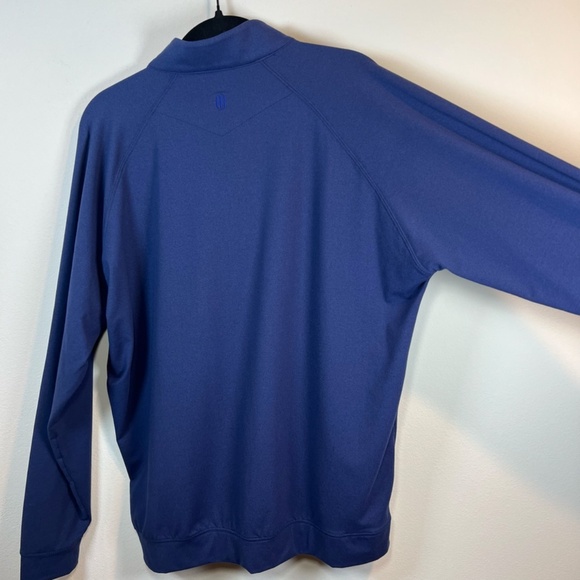 Holderness & Bourne The Westland Pullover Dry Luxe Tailored Fit 1/4 Zip Sz Large - Picture 14 of 16